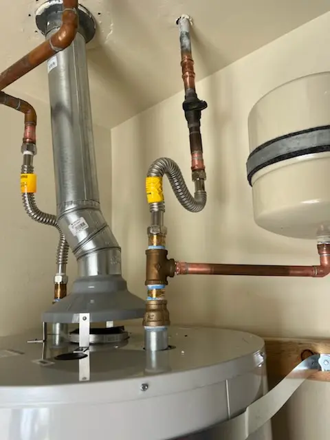 Water heater installation and plumbing repair in Brier